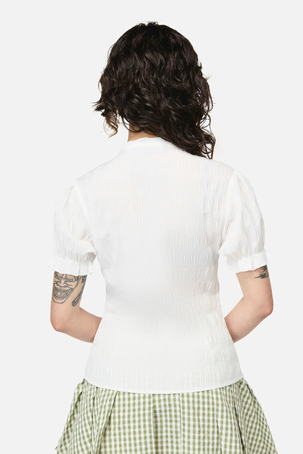 Naiad Pond Tie Blouse - Image 3