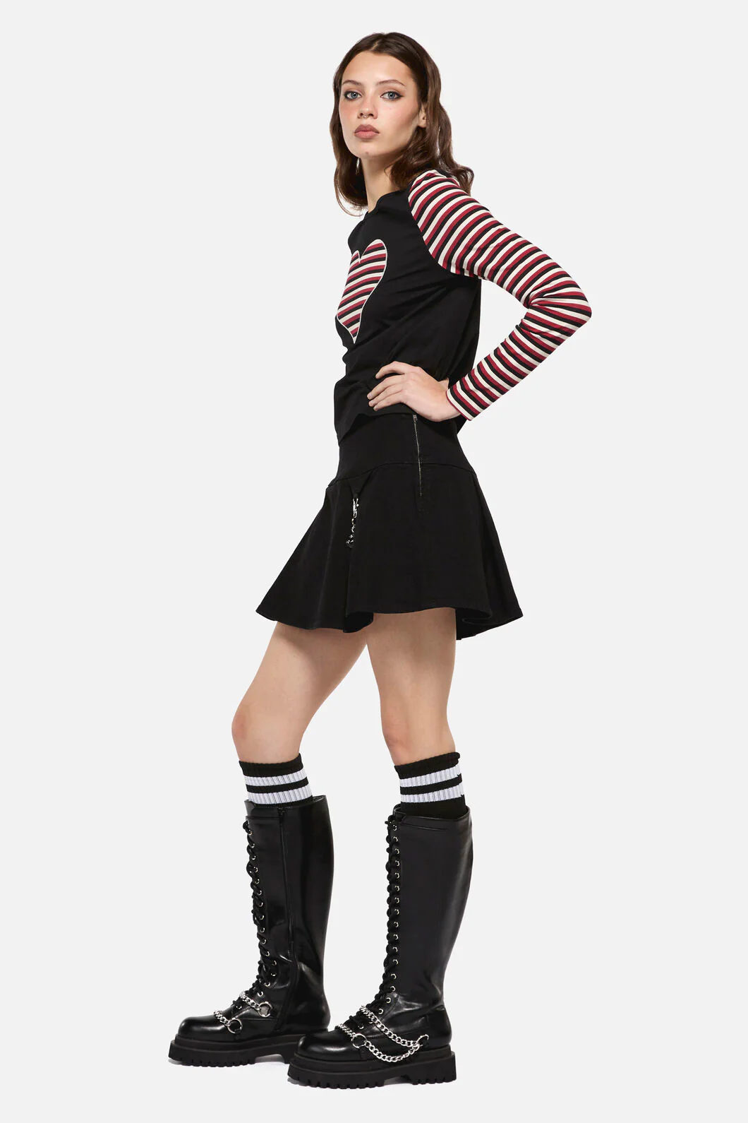 Nail In The Coffin Skort - Image 4