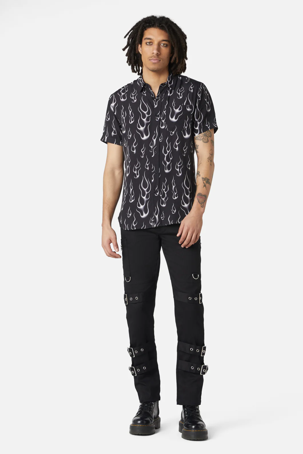 Naked Flame Short Sleeve Shirt - Image 3