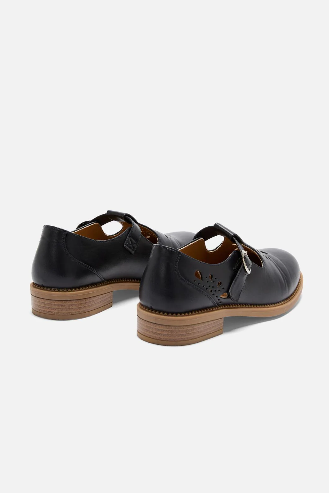 Navy Cut Out Shoe - Image 4