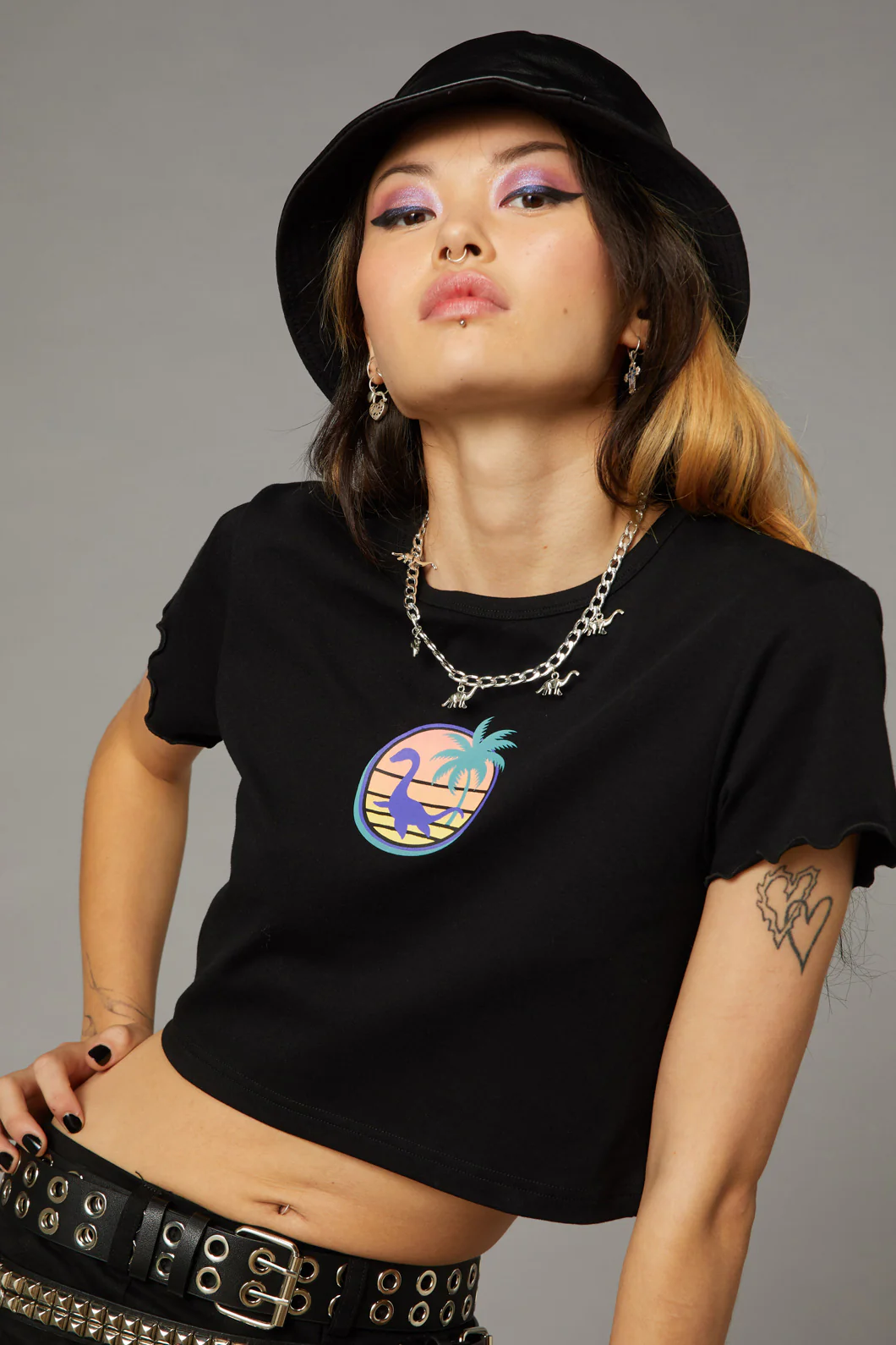 Nessie Print Tee
