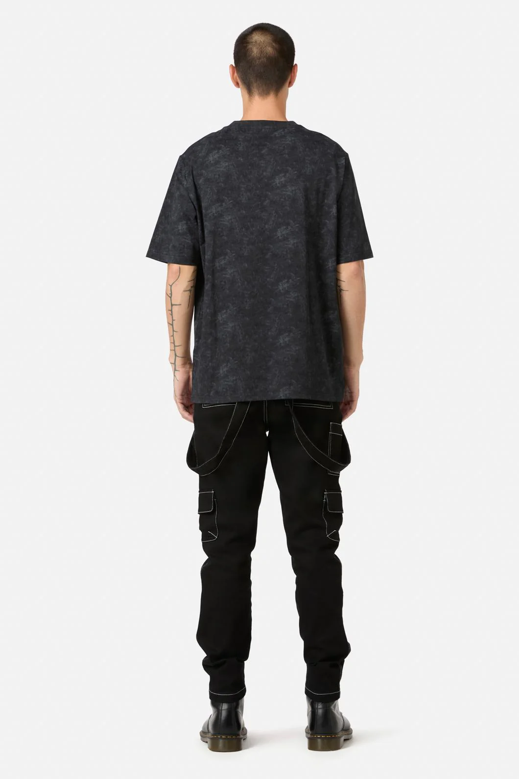Nevermind Acid Wash Tee - Image 4