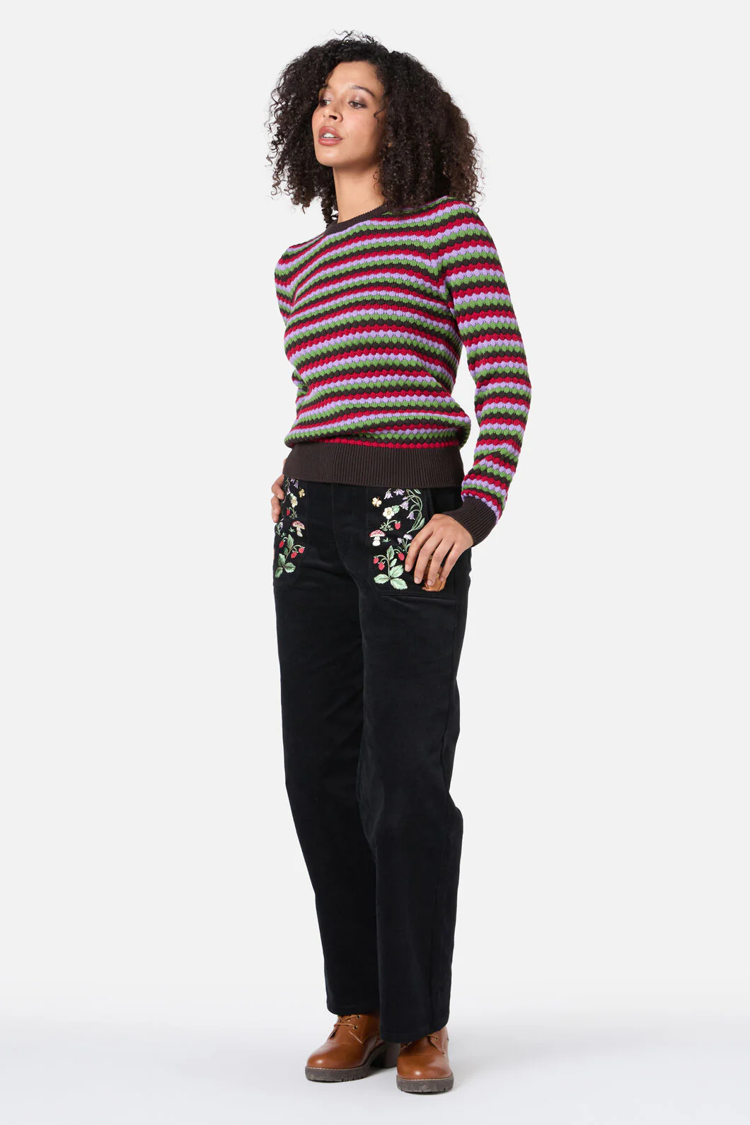 Nico Stripe Knit Jumper - Image 3