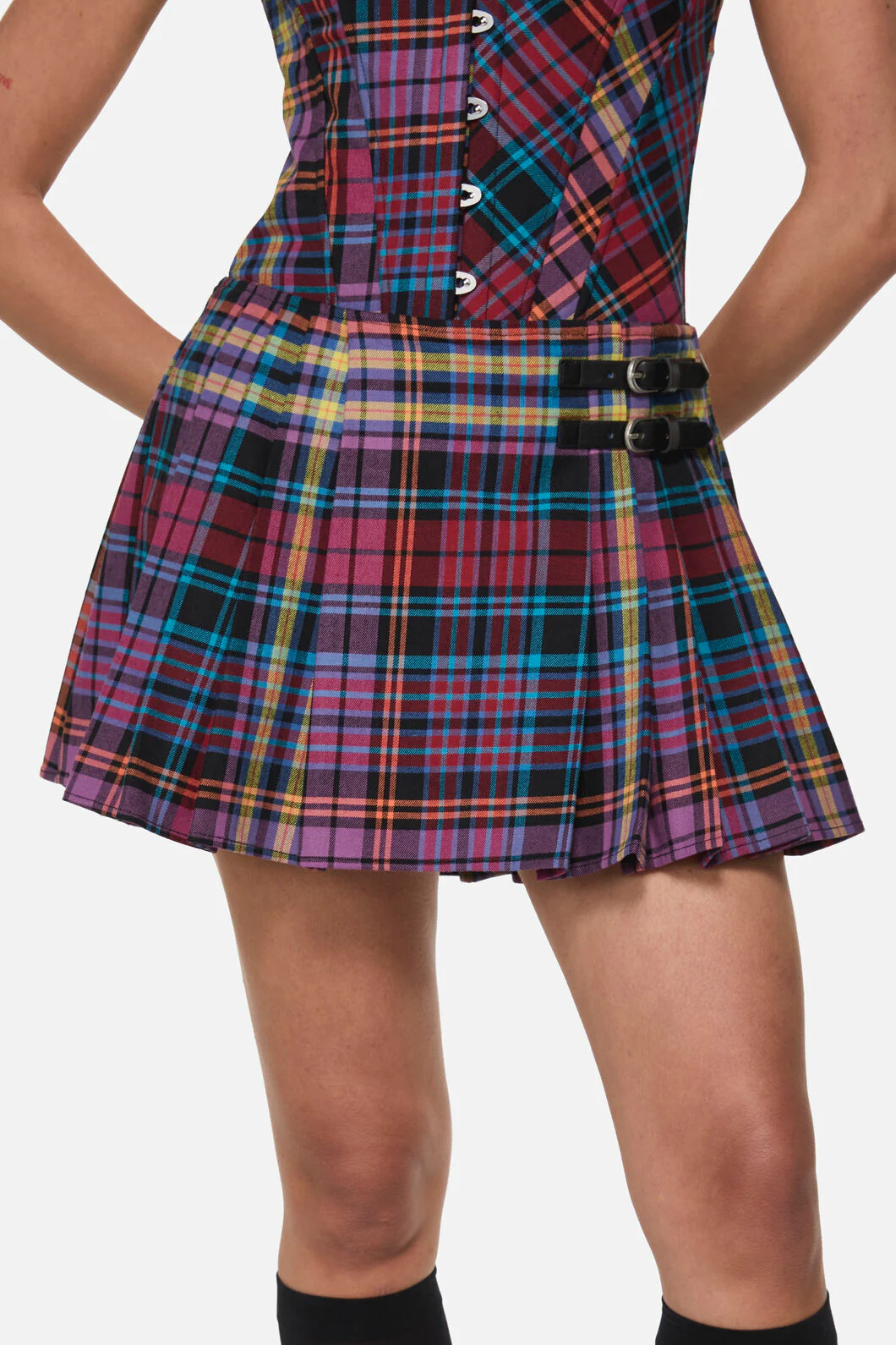 Nightminds Tartan Skort - Image 5