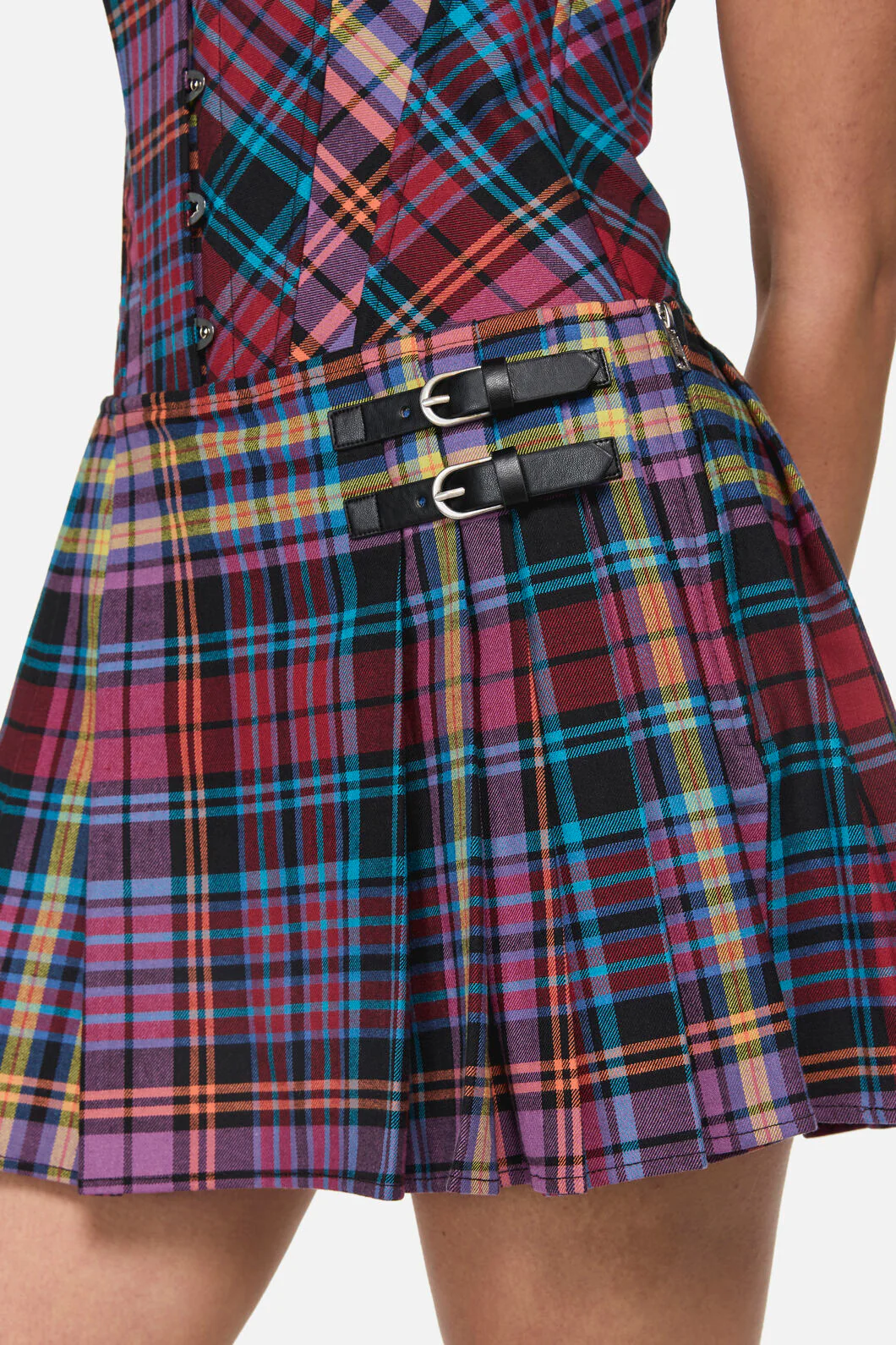 Nightminds Tartan Skort - Image 6