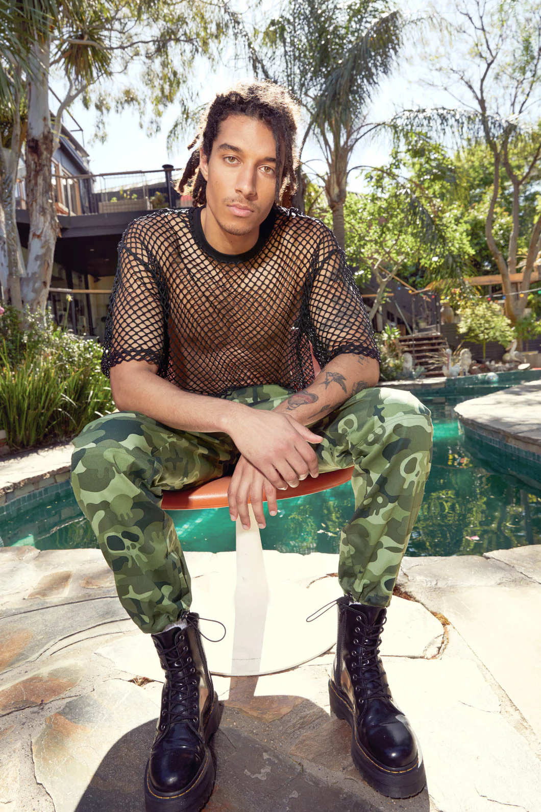 Nook Of The Garden Camo Cargos - Image 5