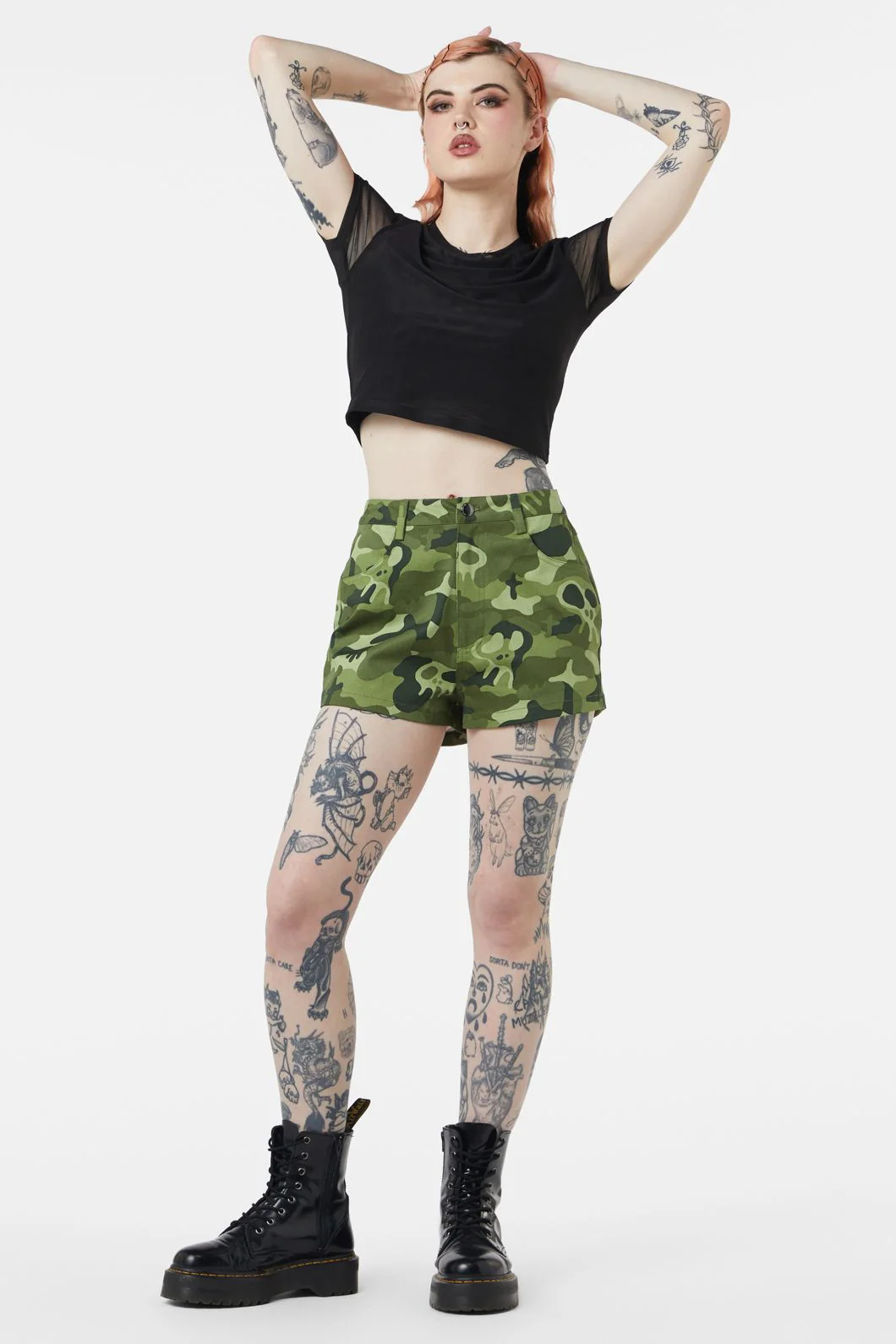 Nook Of The Garden Camo Short - Image 2