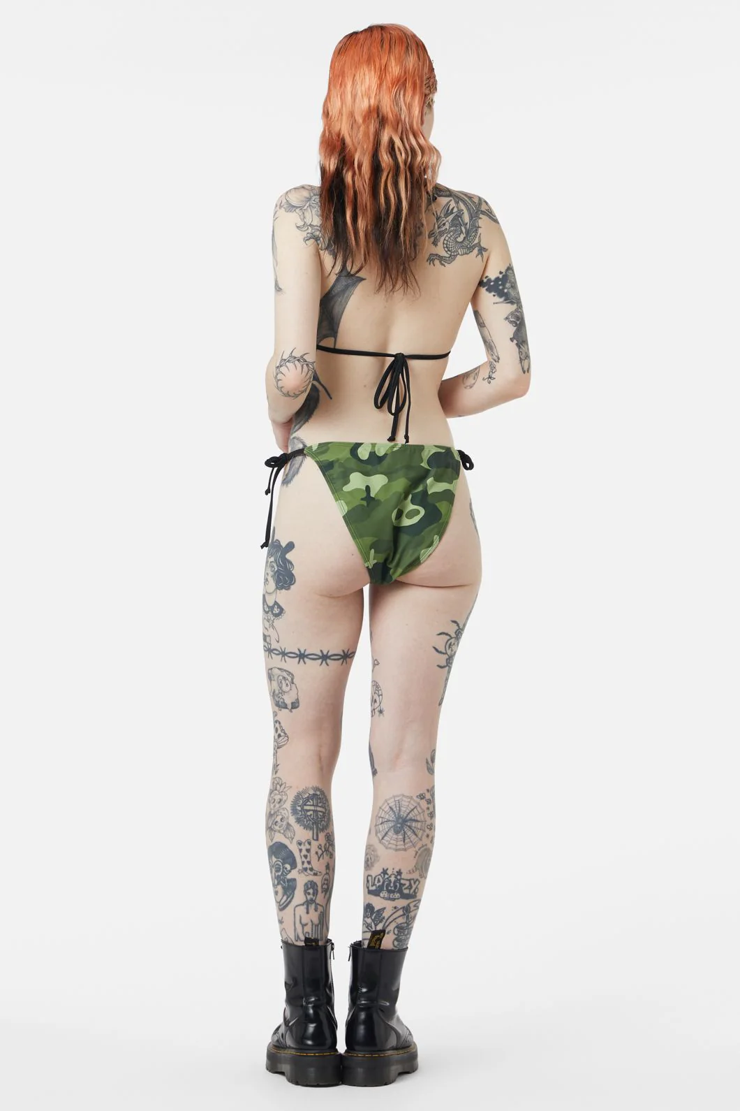Nook Of The Garden Camo Bikini bottom - Image 4