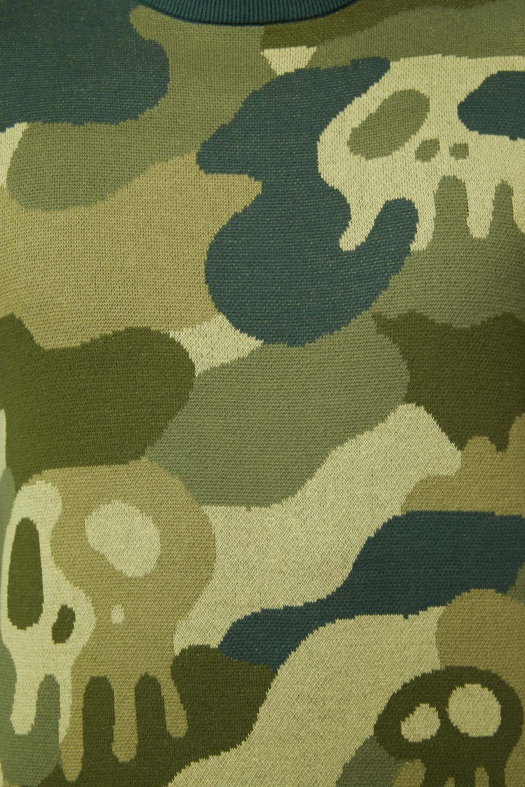 Nook Of The Garden Camo Knit Jumper - Image 5