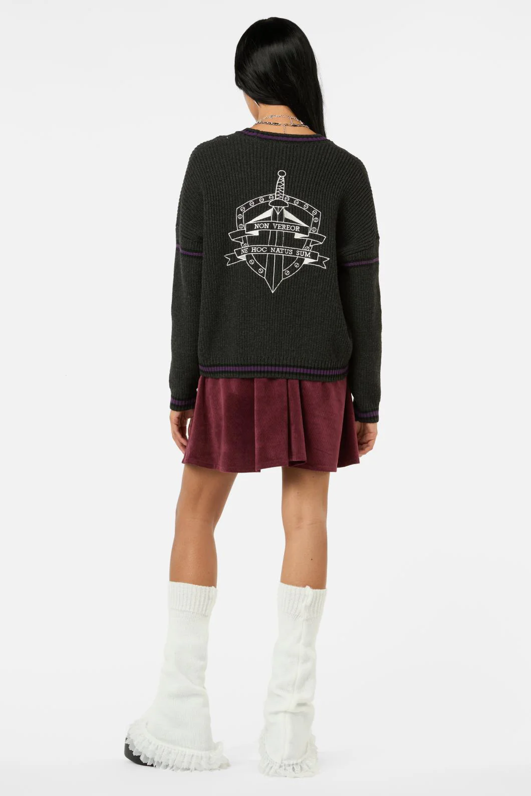 Not Afraid Sword Crest Cardi - Image 5