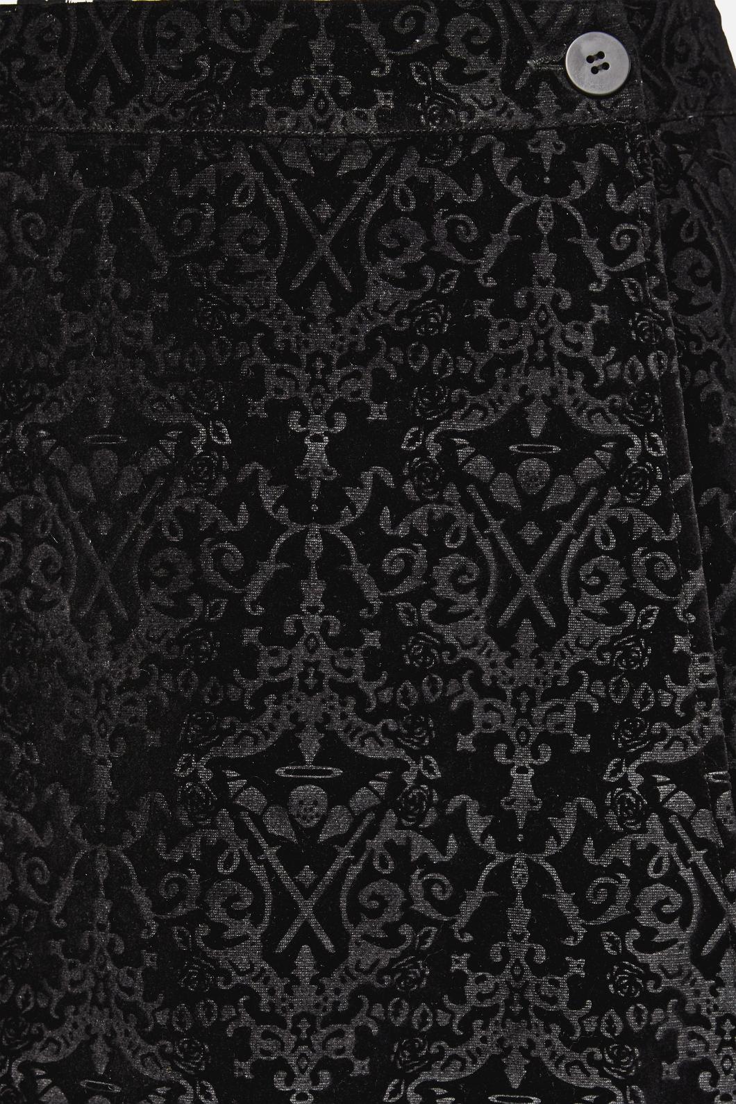 Not Afraid Velvet Skirt - Image 5