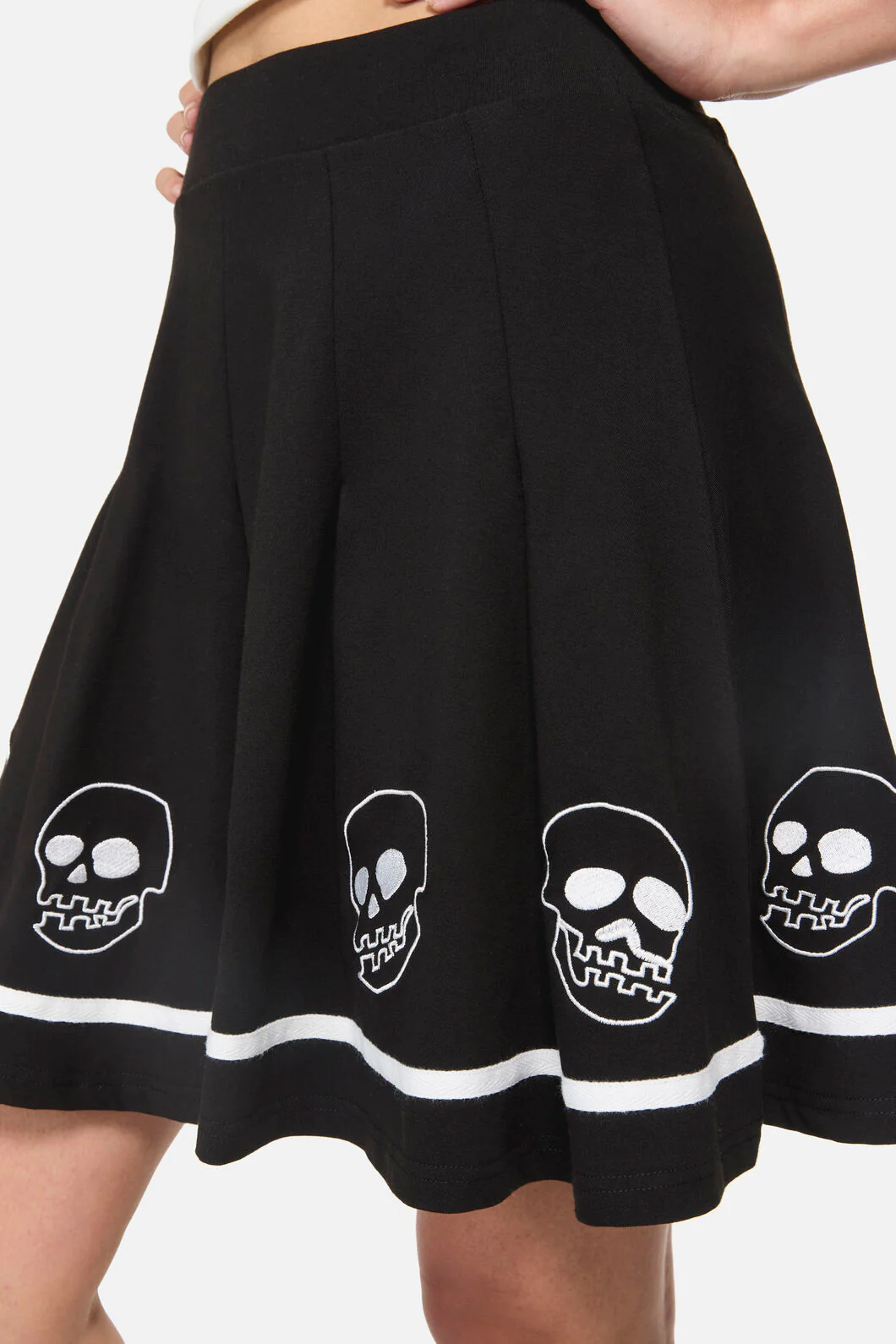 Numbskull Trim Goth Skirt - Image 6