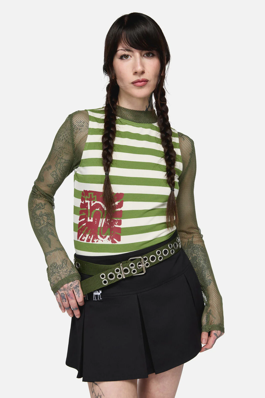 Nylon Eyelet Belt
