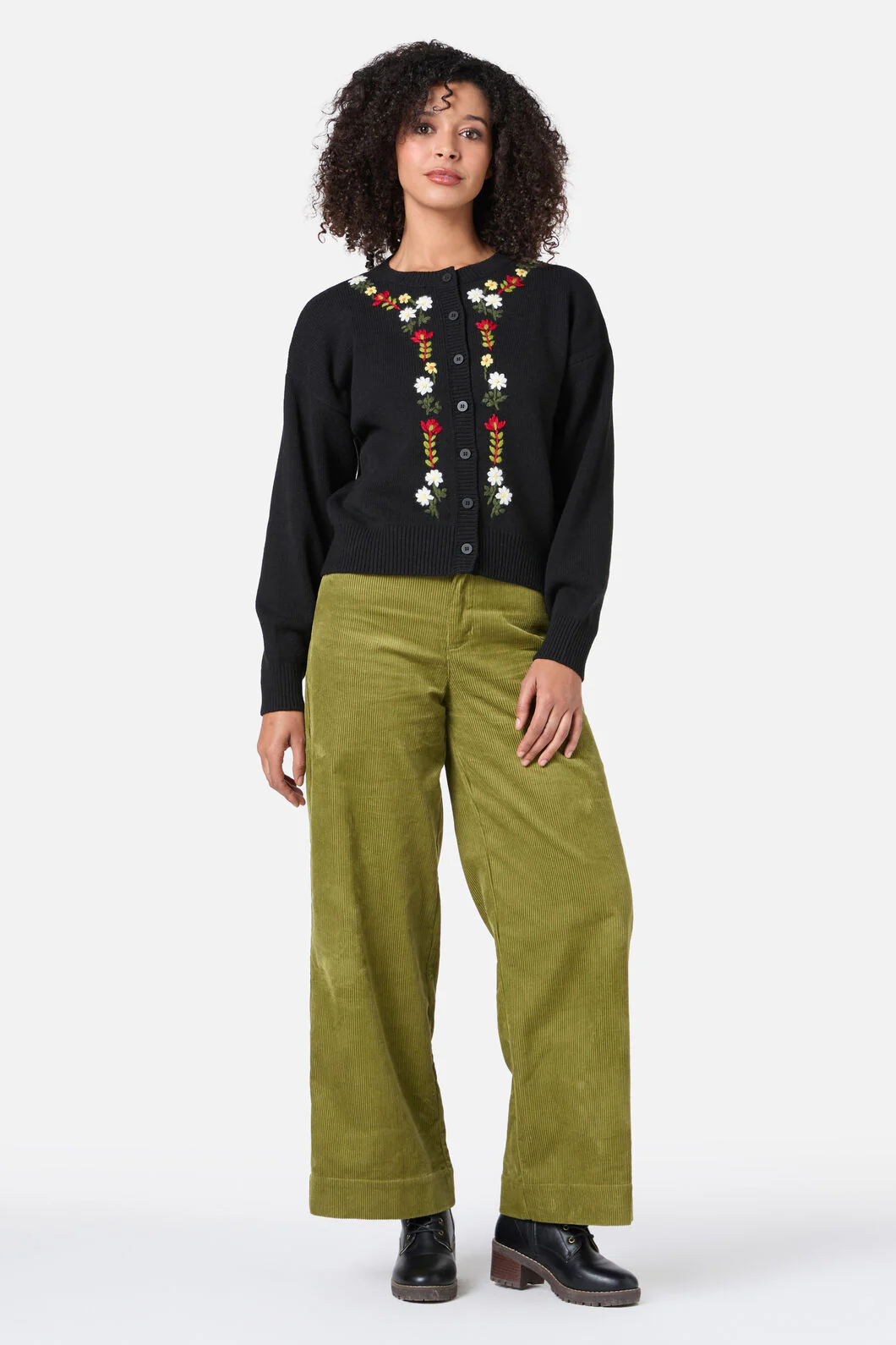 Opal Embroidered Cardigan - Image 2