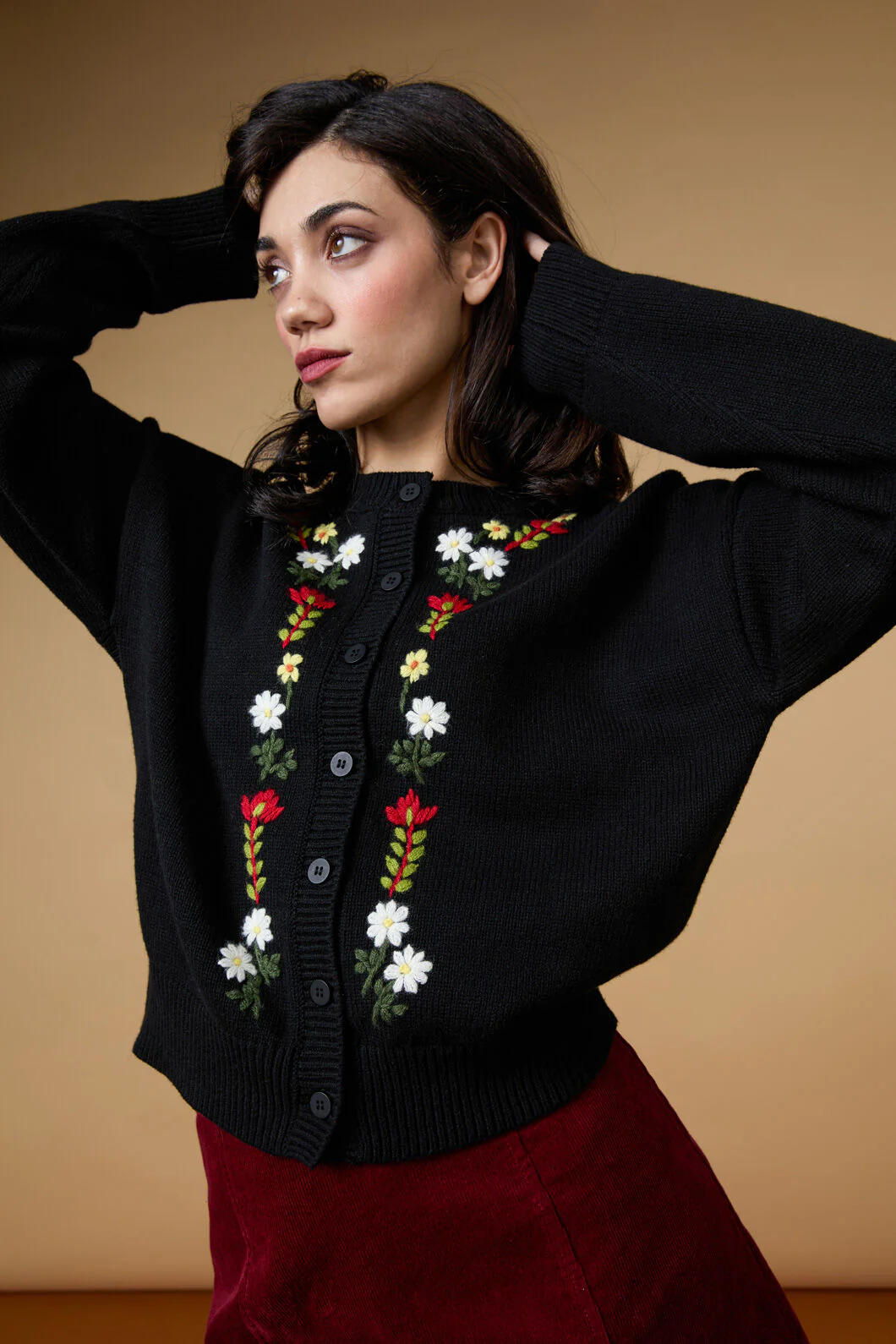 Opal Embroidered Cardigan - Image 6
