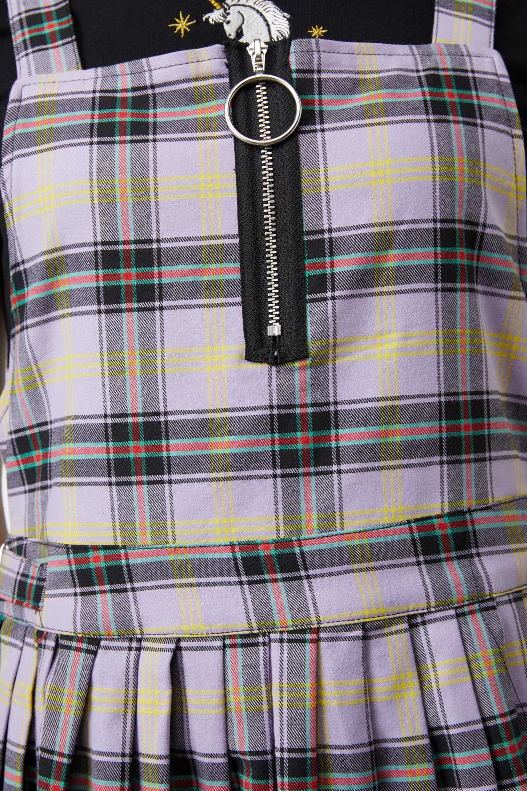 Outsider Tartan Pleat Pinny - Image 6