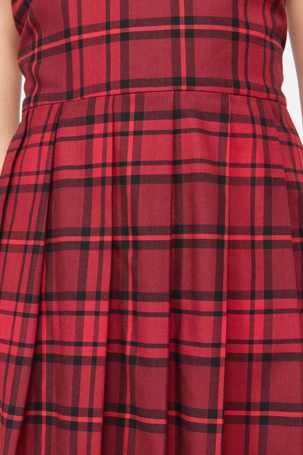 Over It Tartan Dress - Image 8