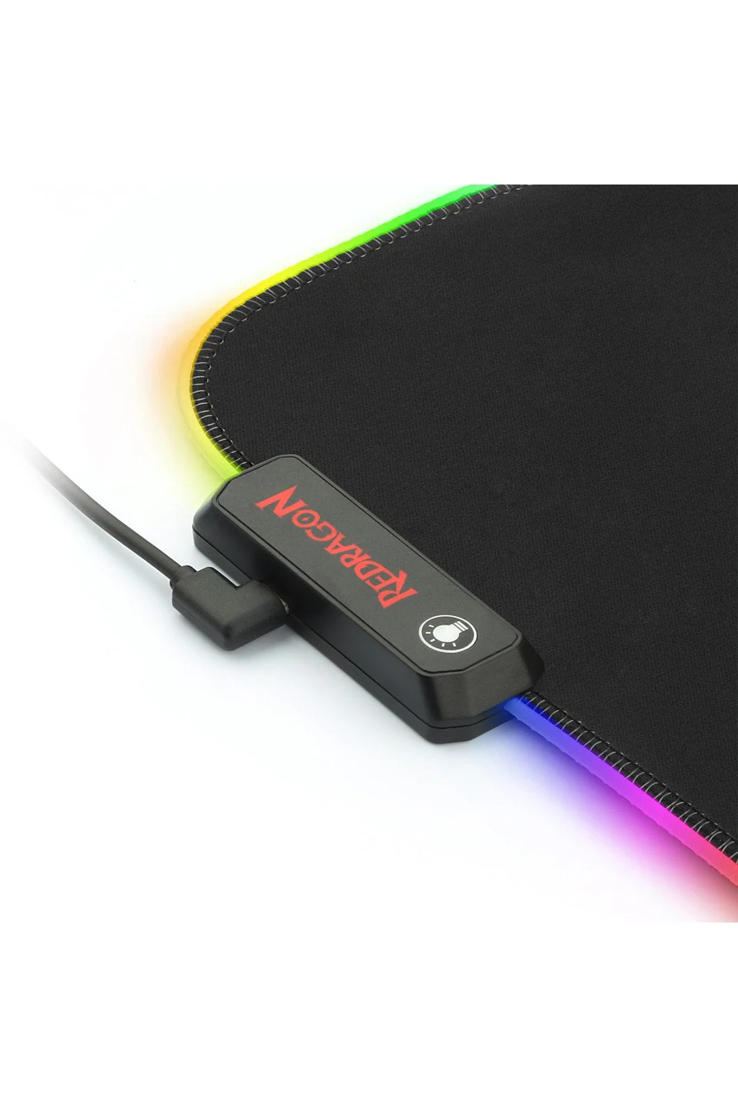 Redragon P033 NeptuneX Black Extended RGB Lighting Gaming Mouse Pad - Image 5