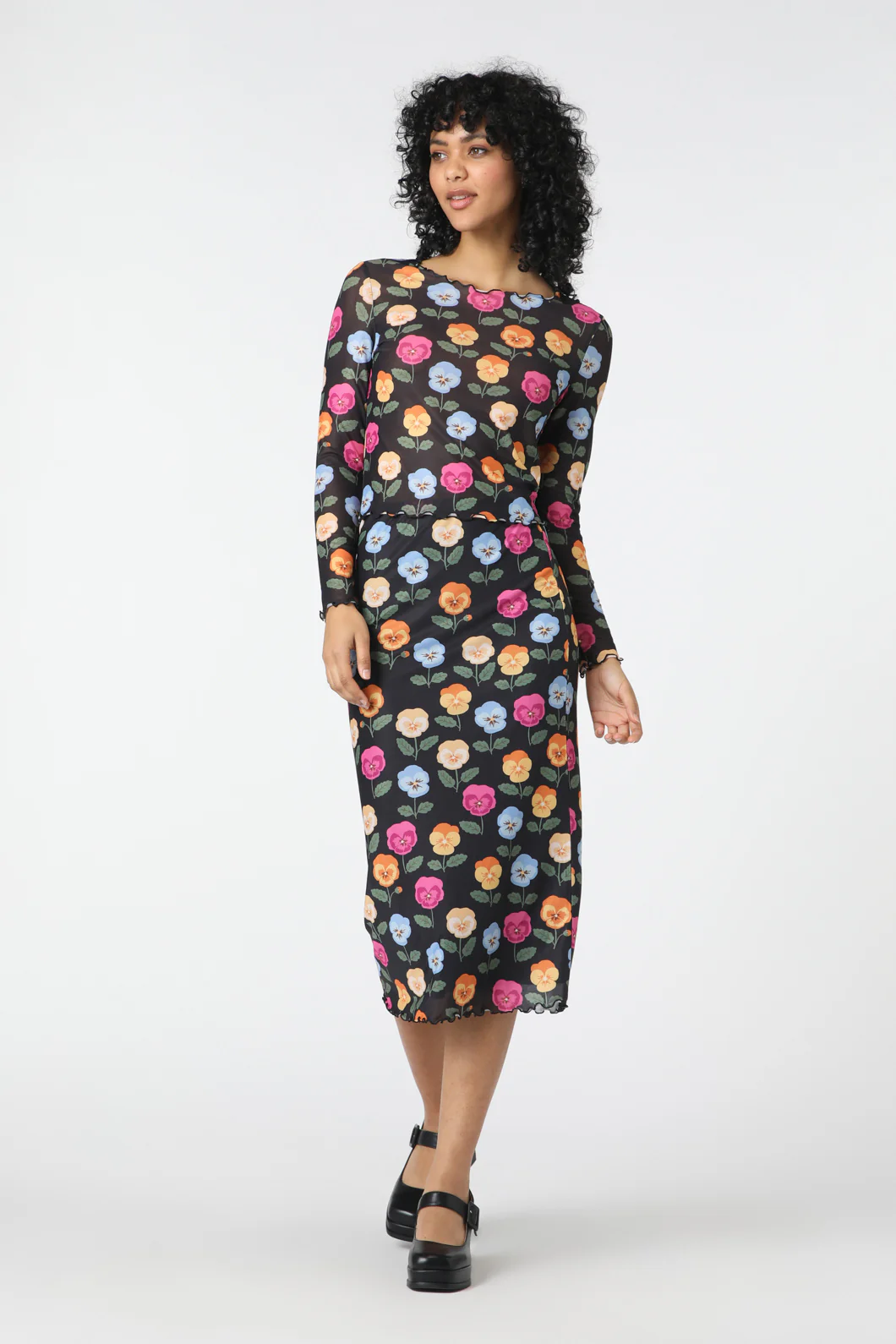 Pansy Mesh Top - Image 2