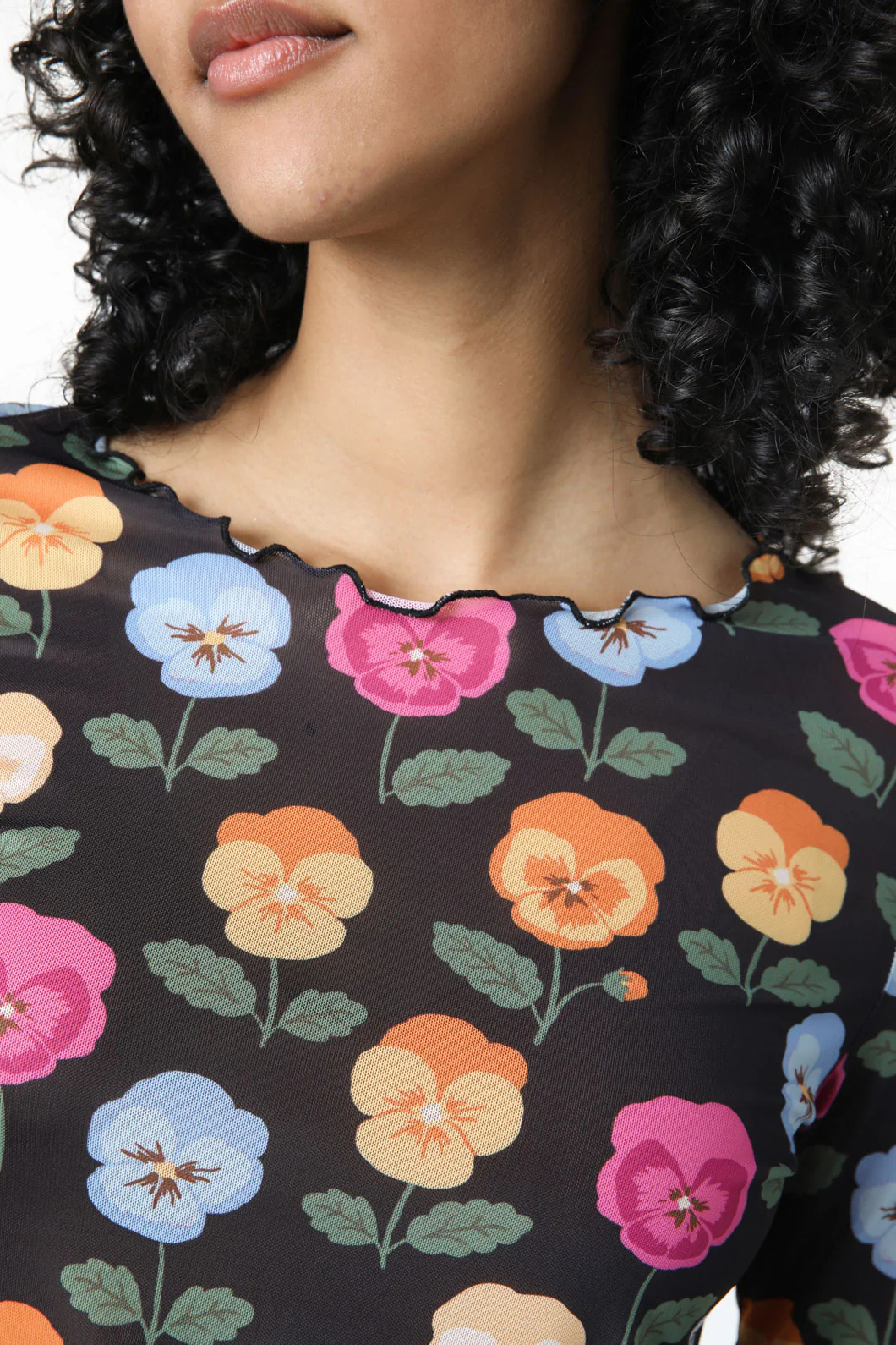 Pansy Mesh Top - Image 5