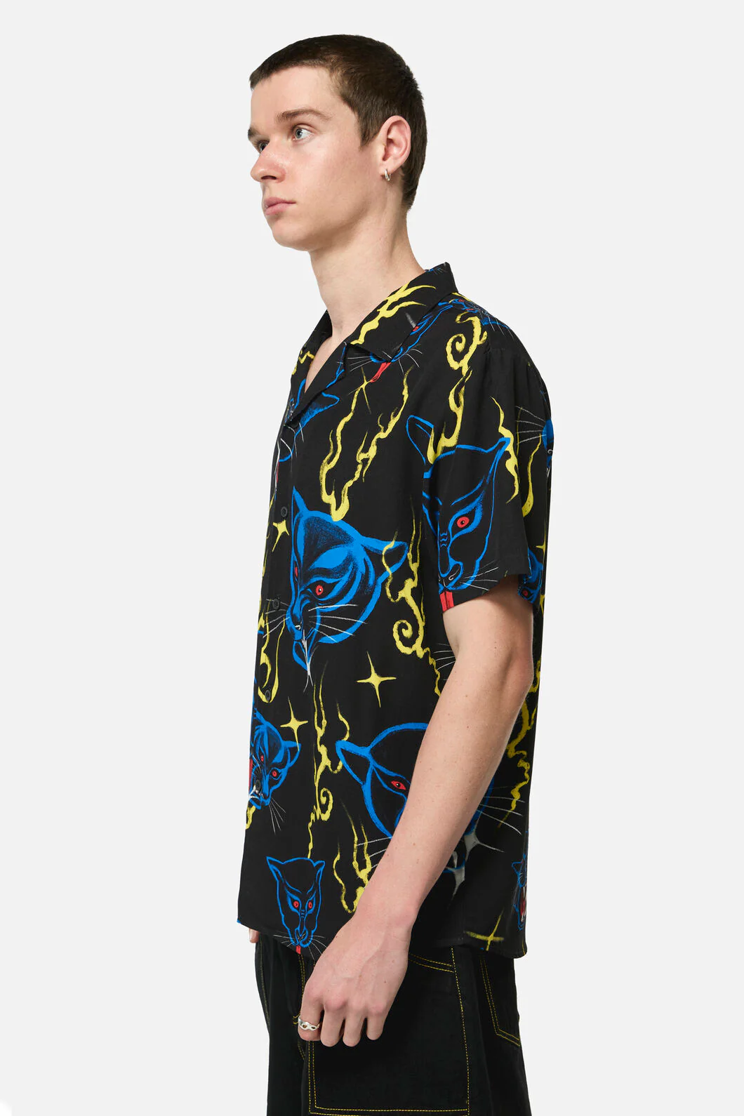 Panther Punk Short Sleeve Shirt - Image 3
