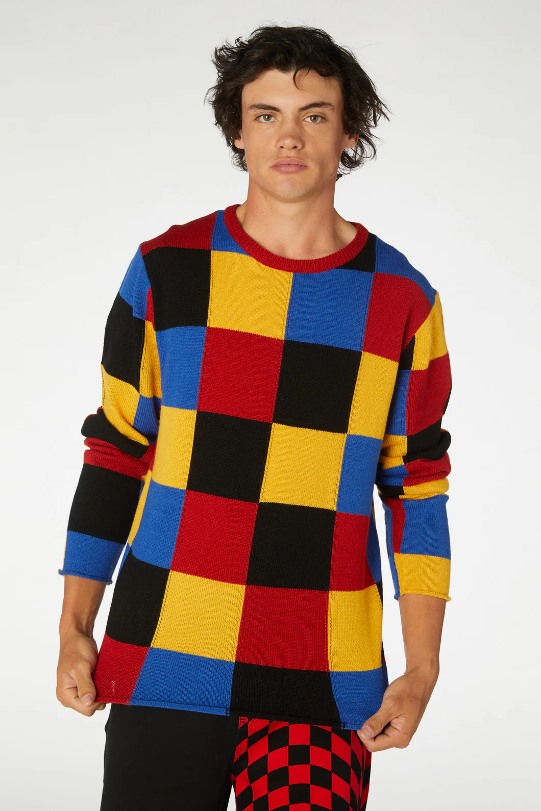 Patch Knit