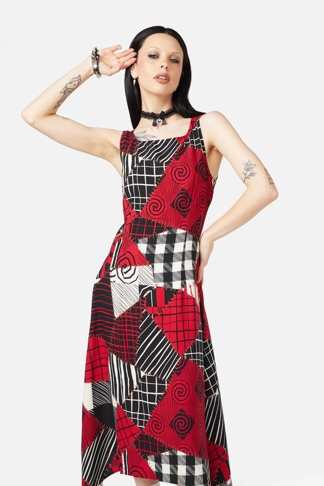 Patched Up Dress - Image 4