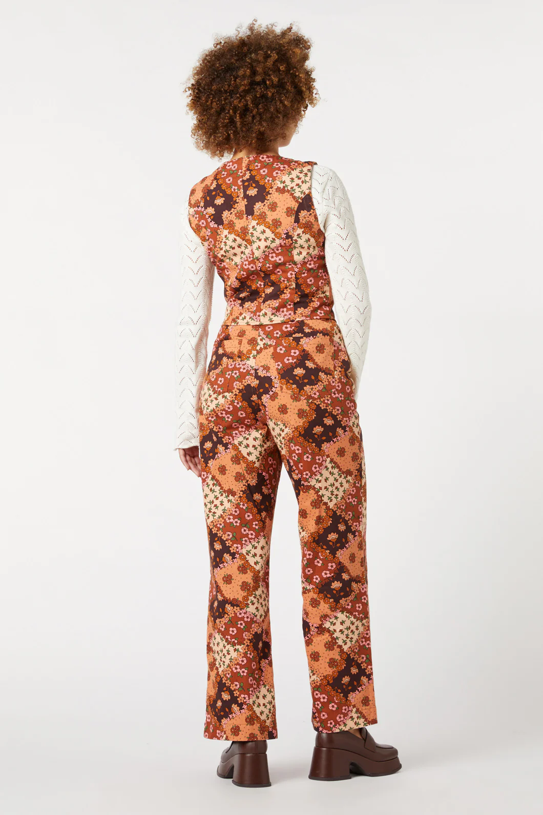 Patchwork Flower Vest - Image 4
