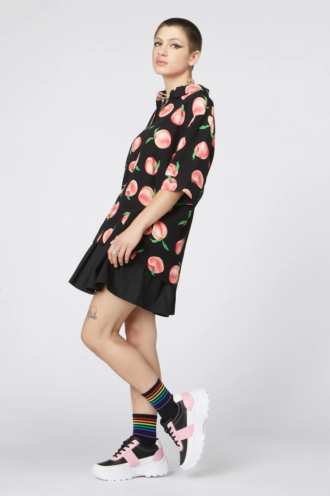 Peachy Viscose Boxy Shirt - Image 3