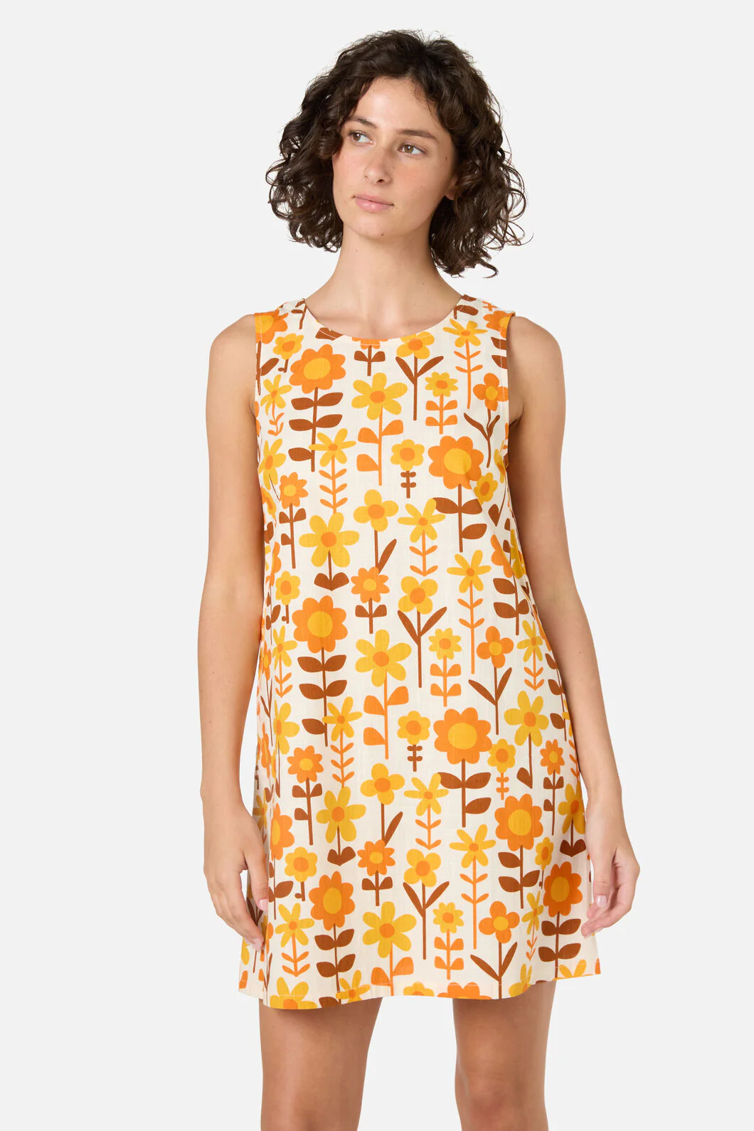 Penny 60's Mini Shift Dress - Image 2