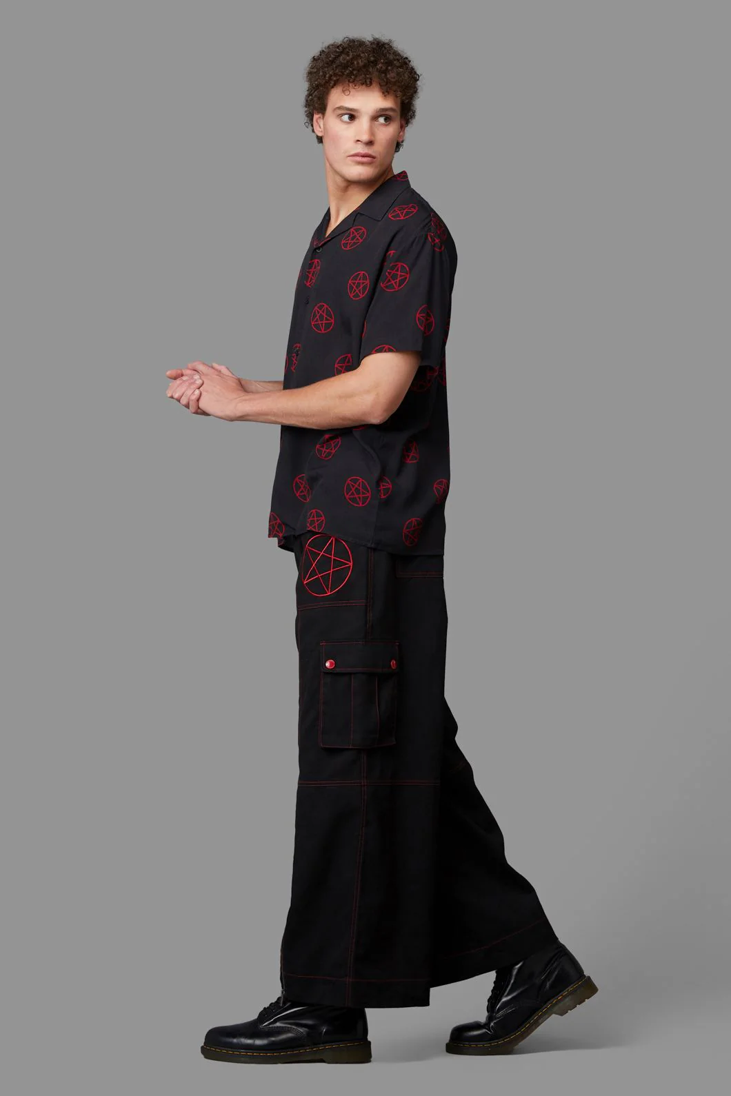 Pentagram Short Sleeve Shirt - Image 4