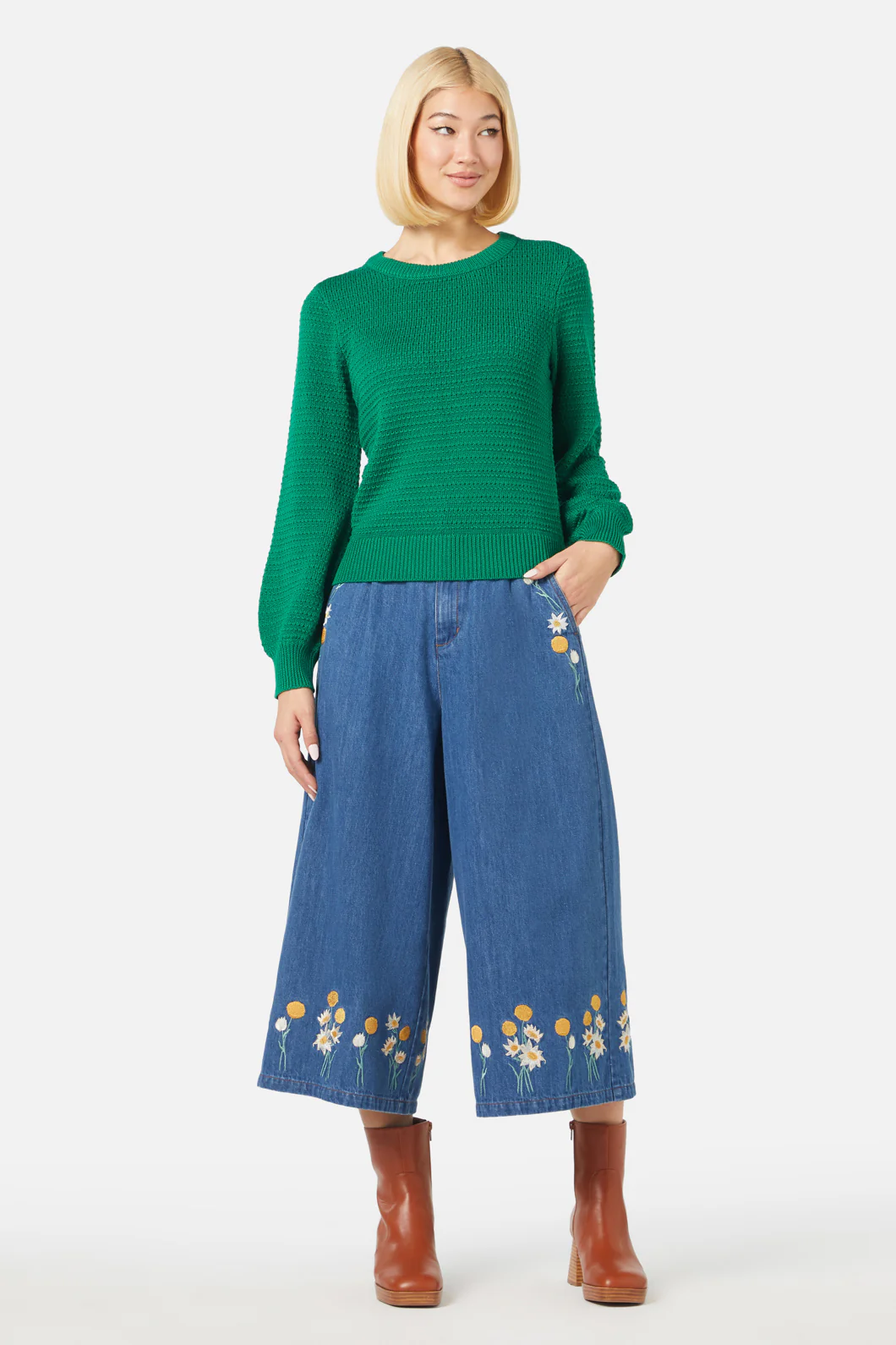Phillipa Sweater Green - Image 2
