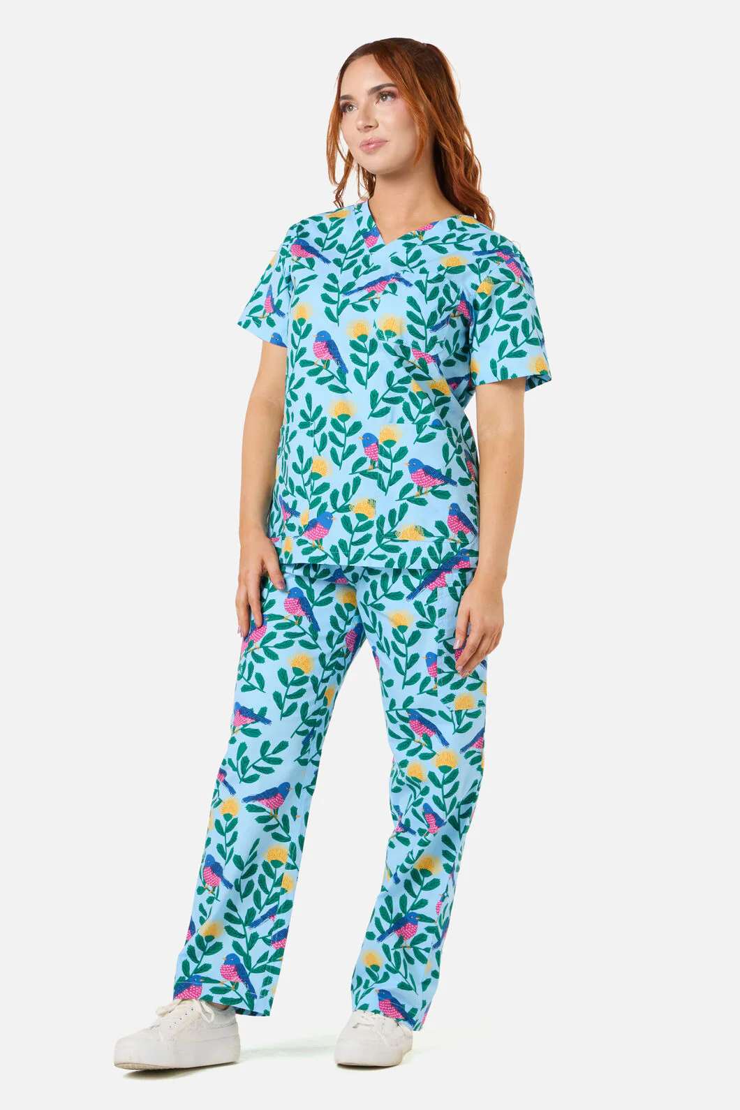 Pink Robin Scrub Set - Image 2