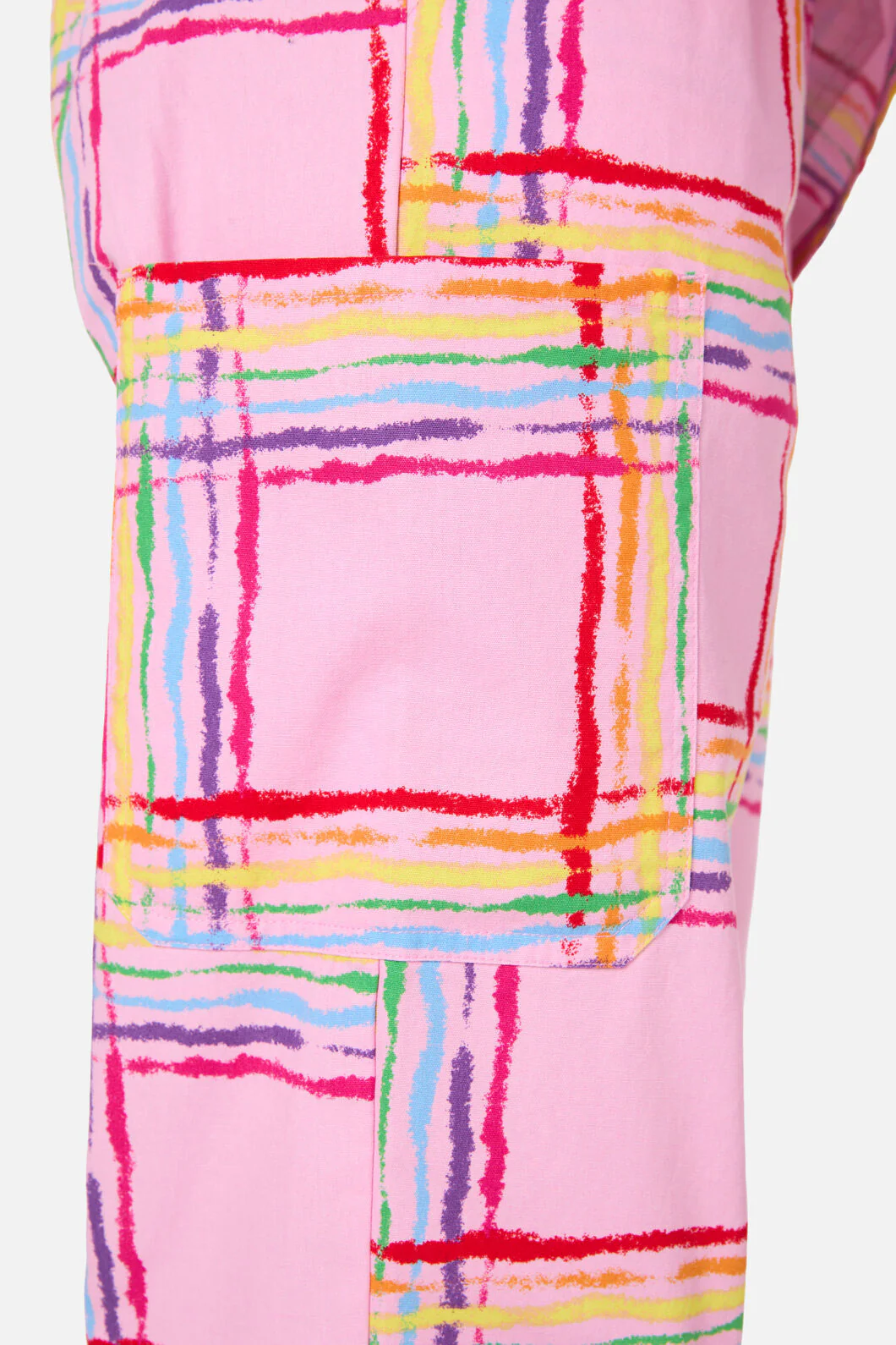 Pink Tartan Scrub Set - Image 9