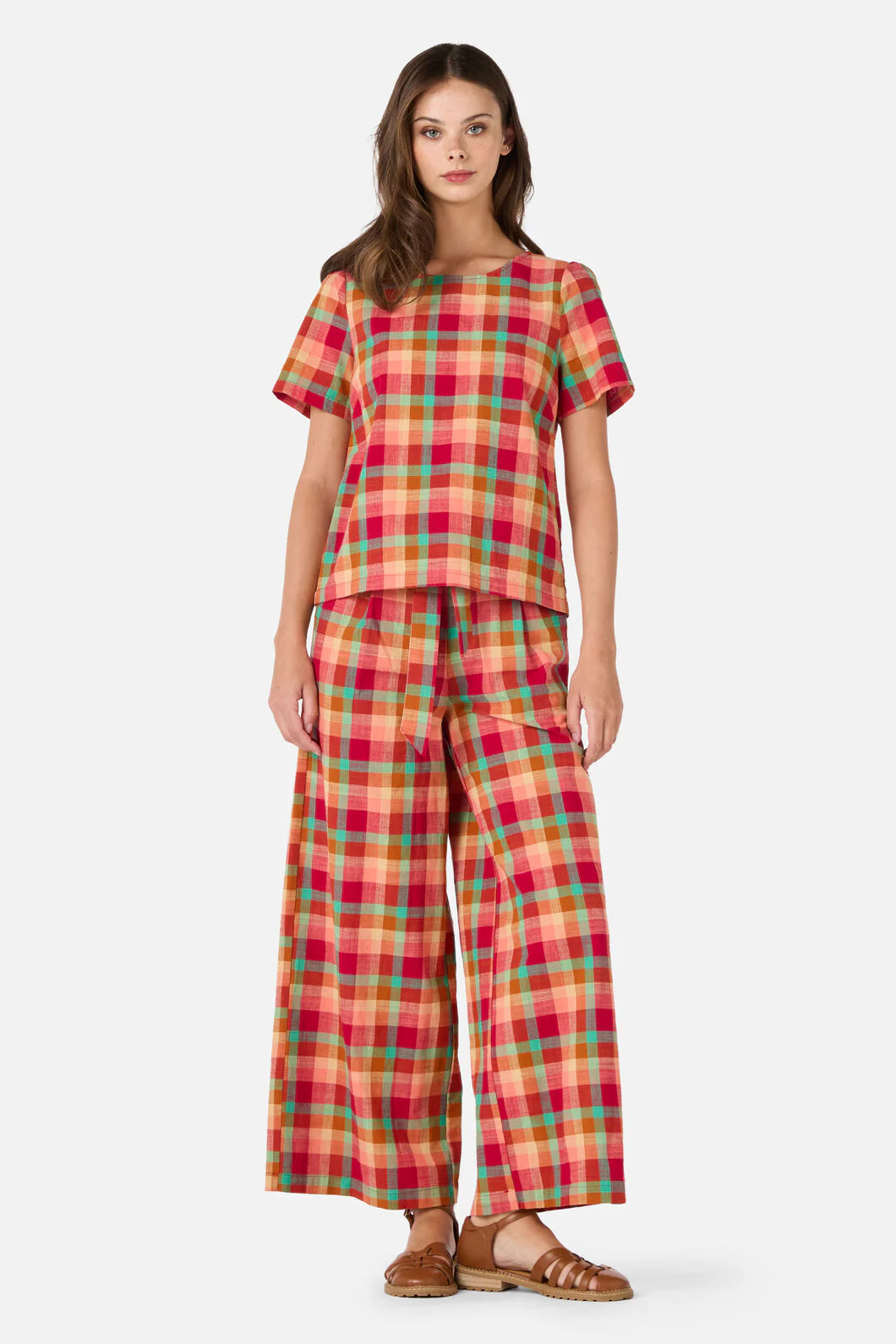 Piper Check Culotte - Image 13