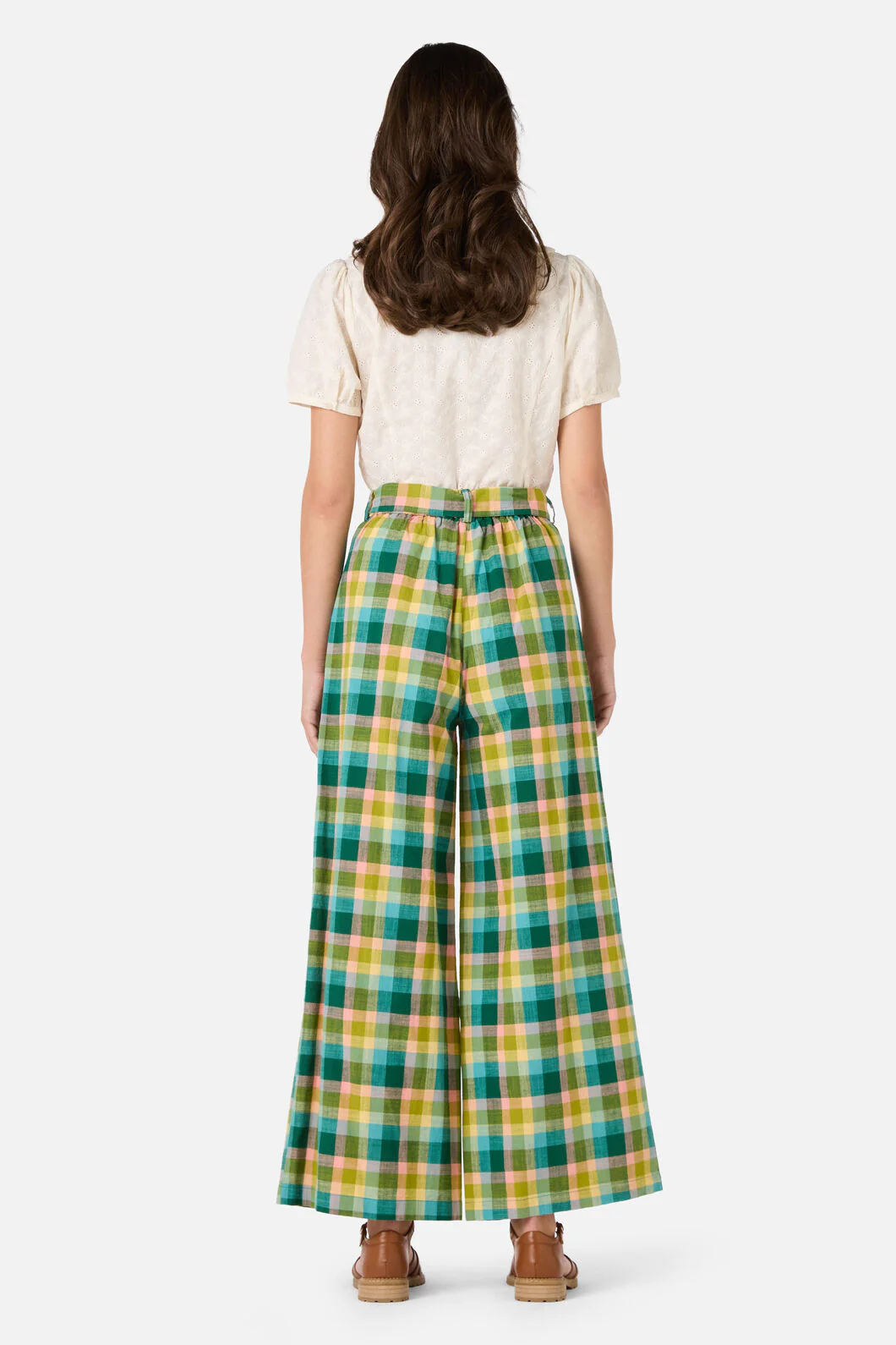Piper Check Culotte - Image 5