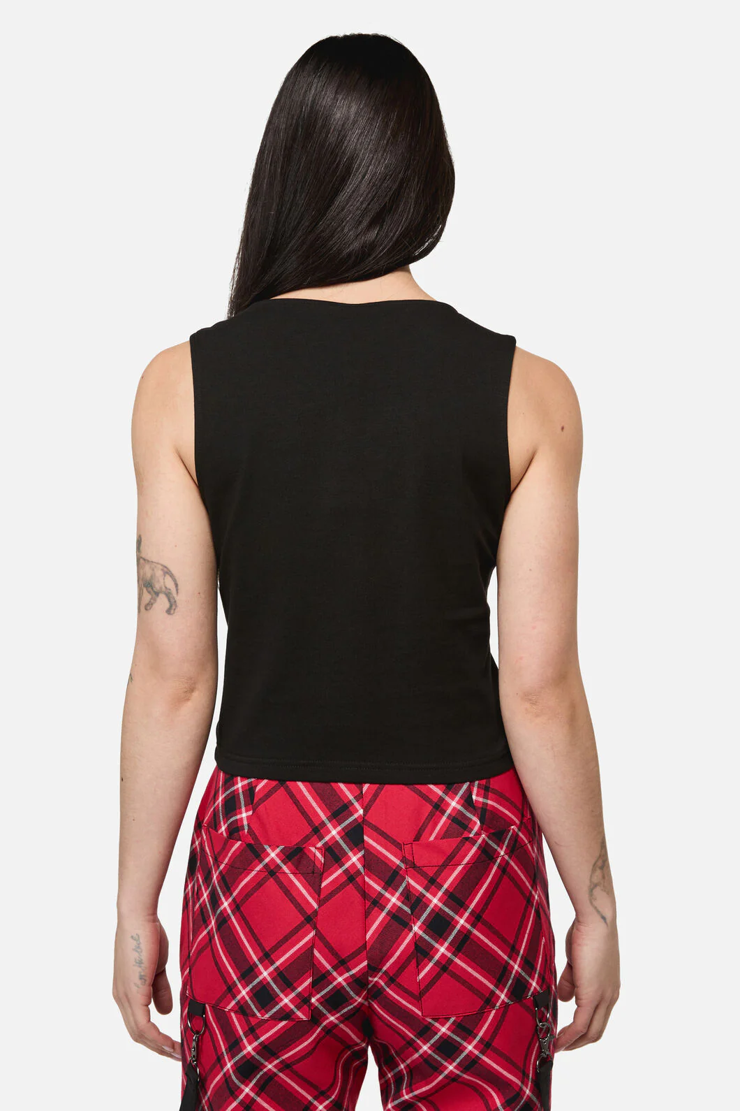Piracy Print Punk Tank Top - Image 4