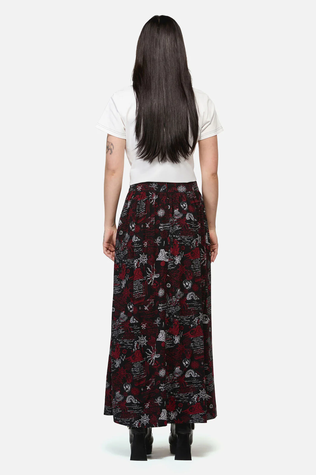 Pirate Punk Midi Skirt - Image 3
