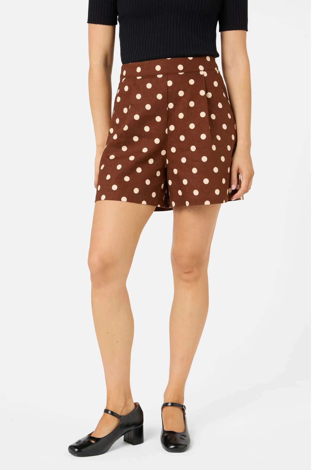Polka Dot A Line Shorts - Image 2