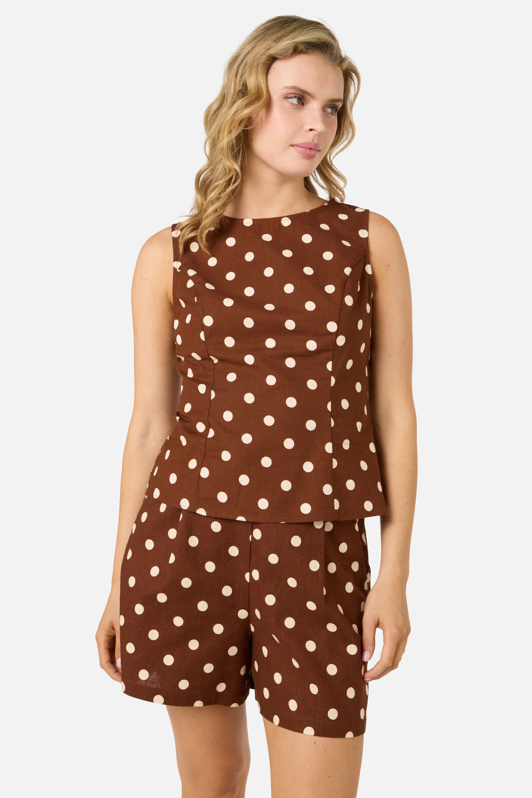 Polka Dot Shell Top - Image 11