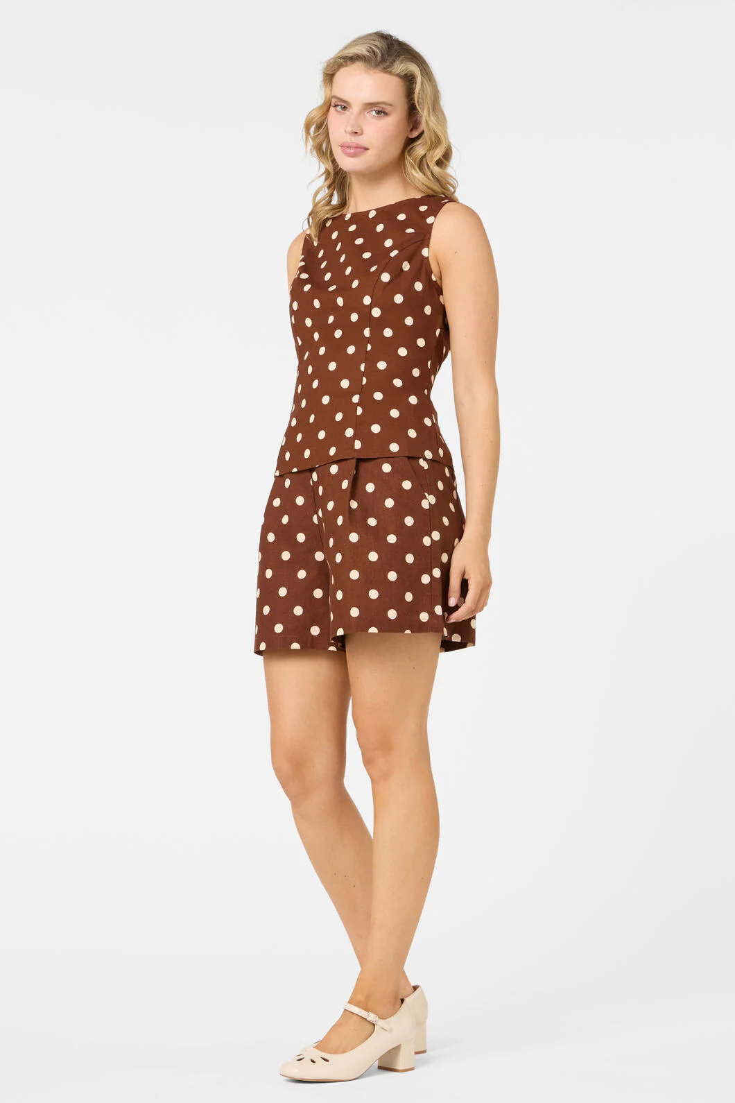 Polka Dot Shell Top - Image 14