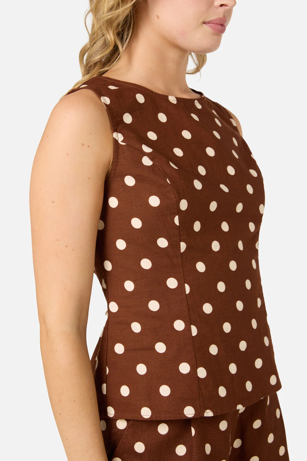Polka Dot Shell Top - Image 16
