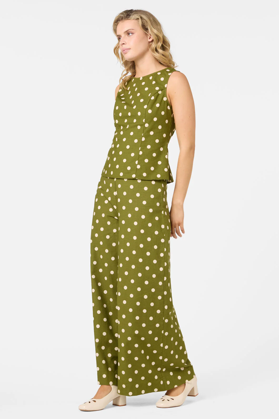 Polka Dot Shell Top - Image 2