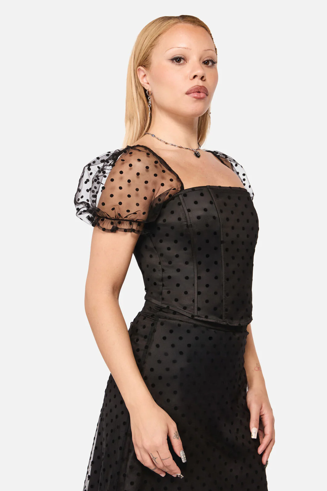 Polka Party Corset Top - Image 3