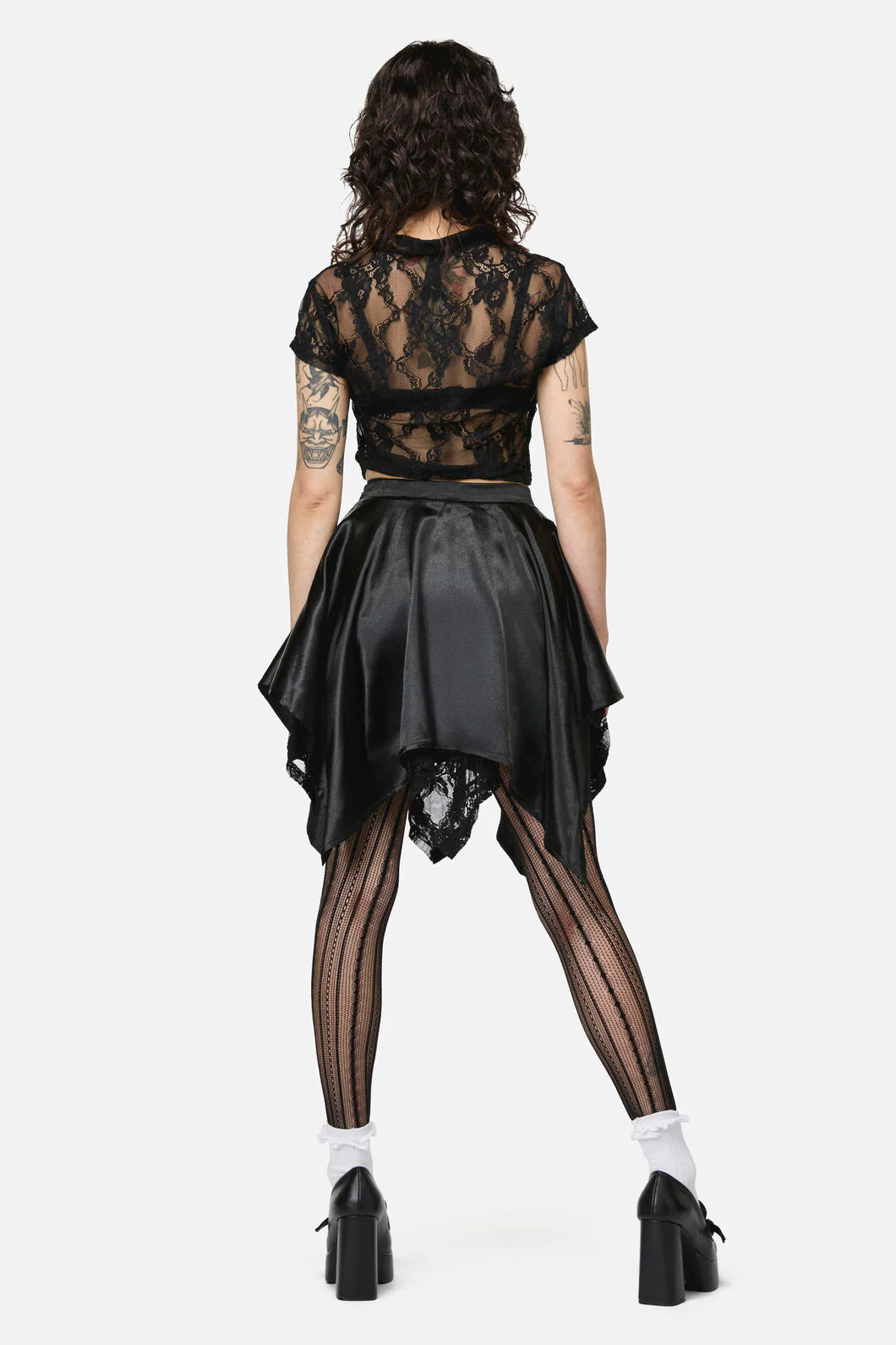 Pond Lace Goth Skort - Image 4