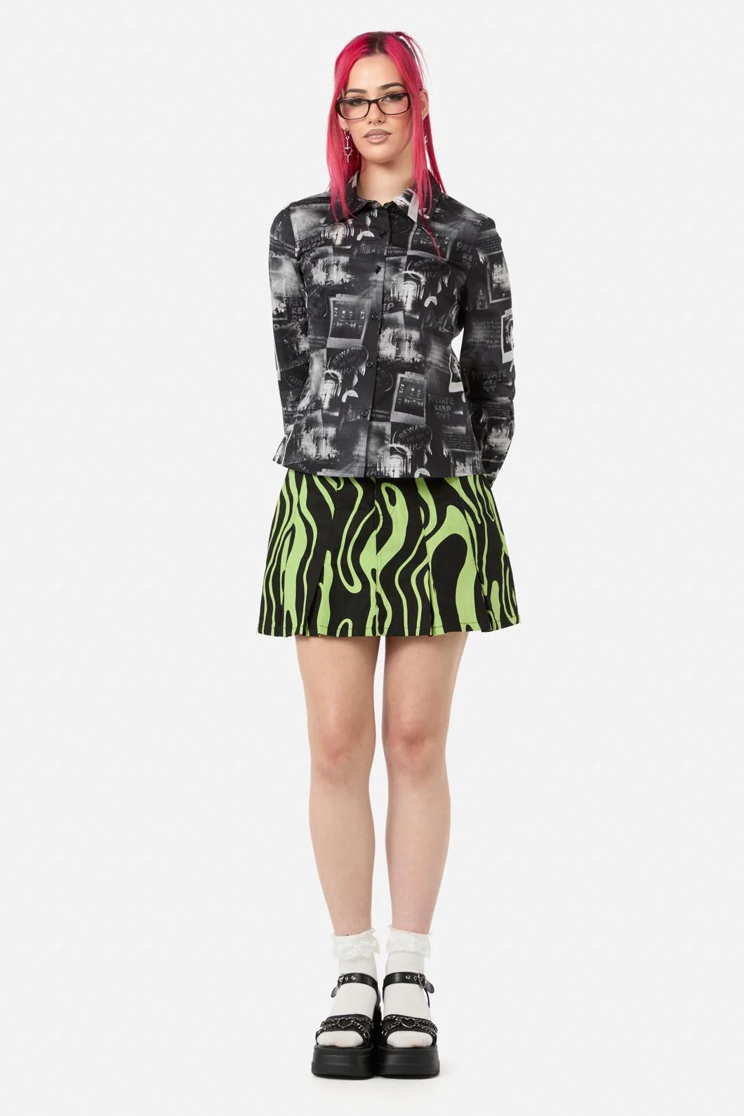 Possess Print Blouse - Image 2