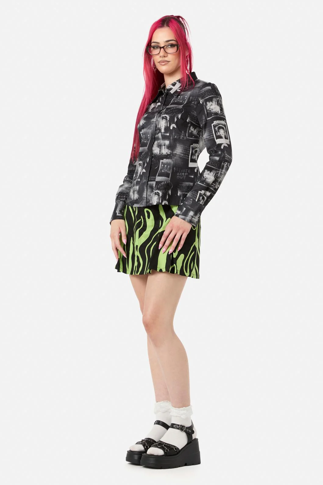 Possess Print Blouse - Image 3