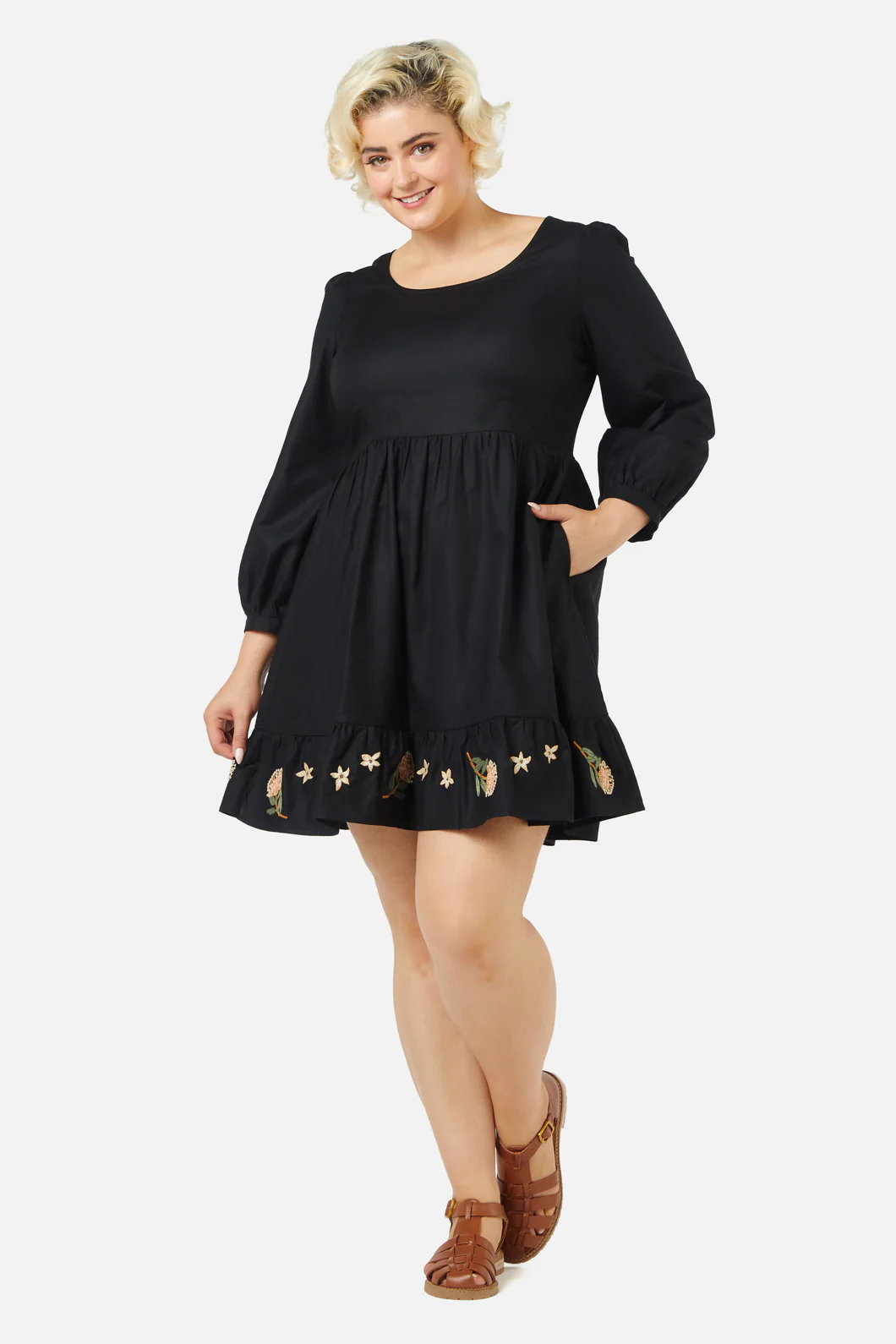 Protea Emb Dress - Image 2