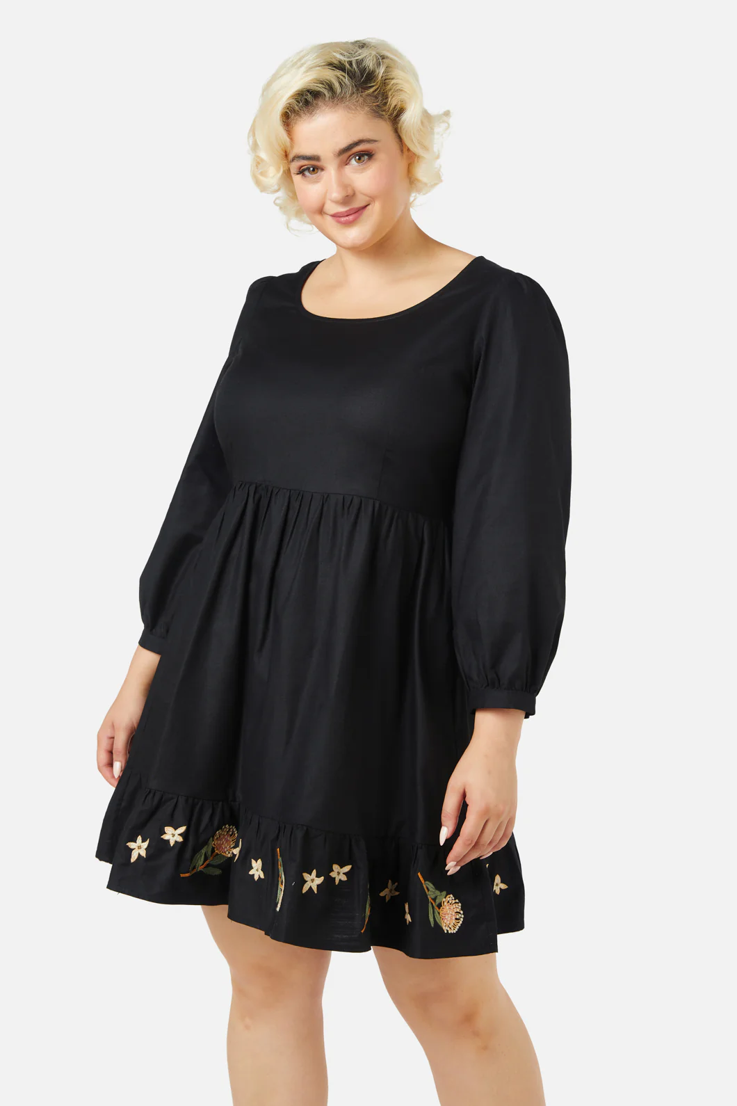 Protea Emb Dress - Image 4