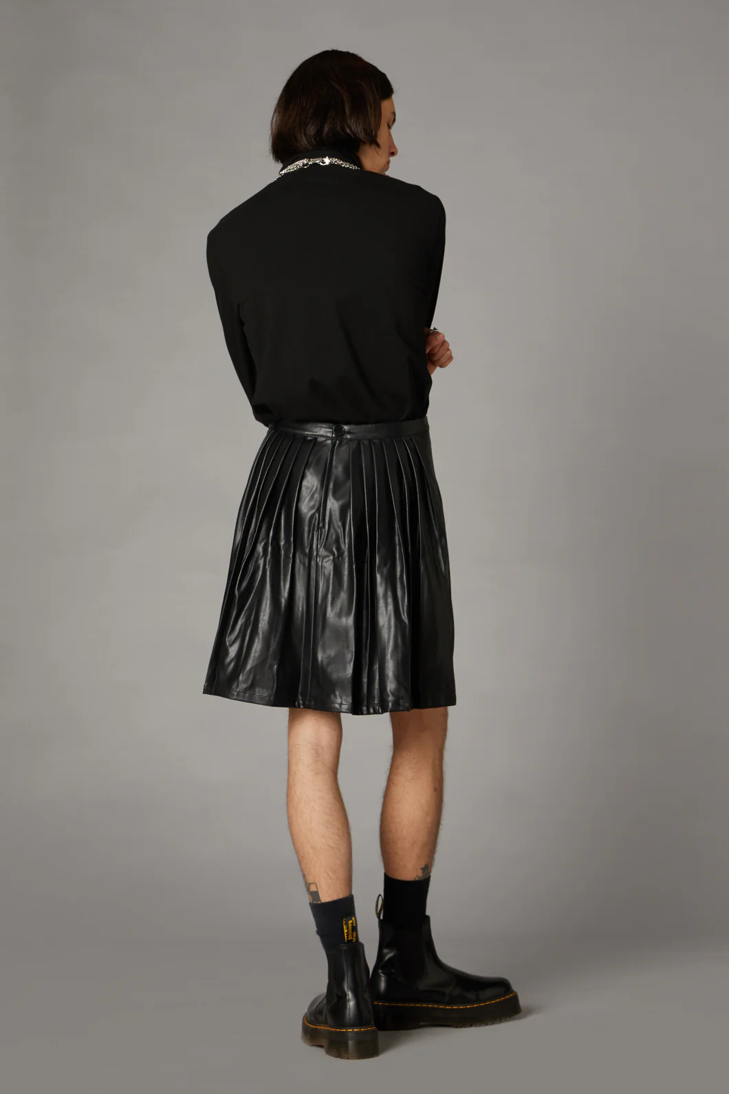 PU Goth Skirt - Image 4